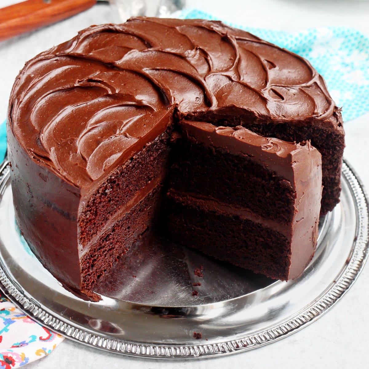 SUNDAY TREAT: Easy chocolate fudge cake