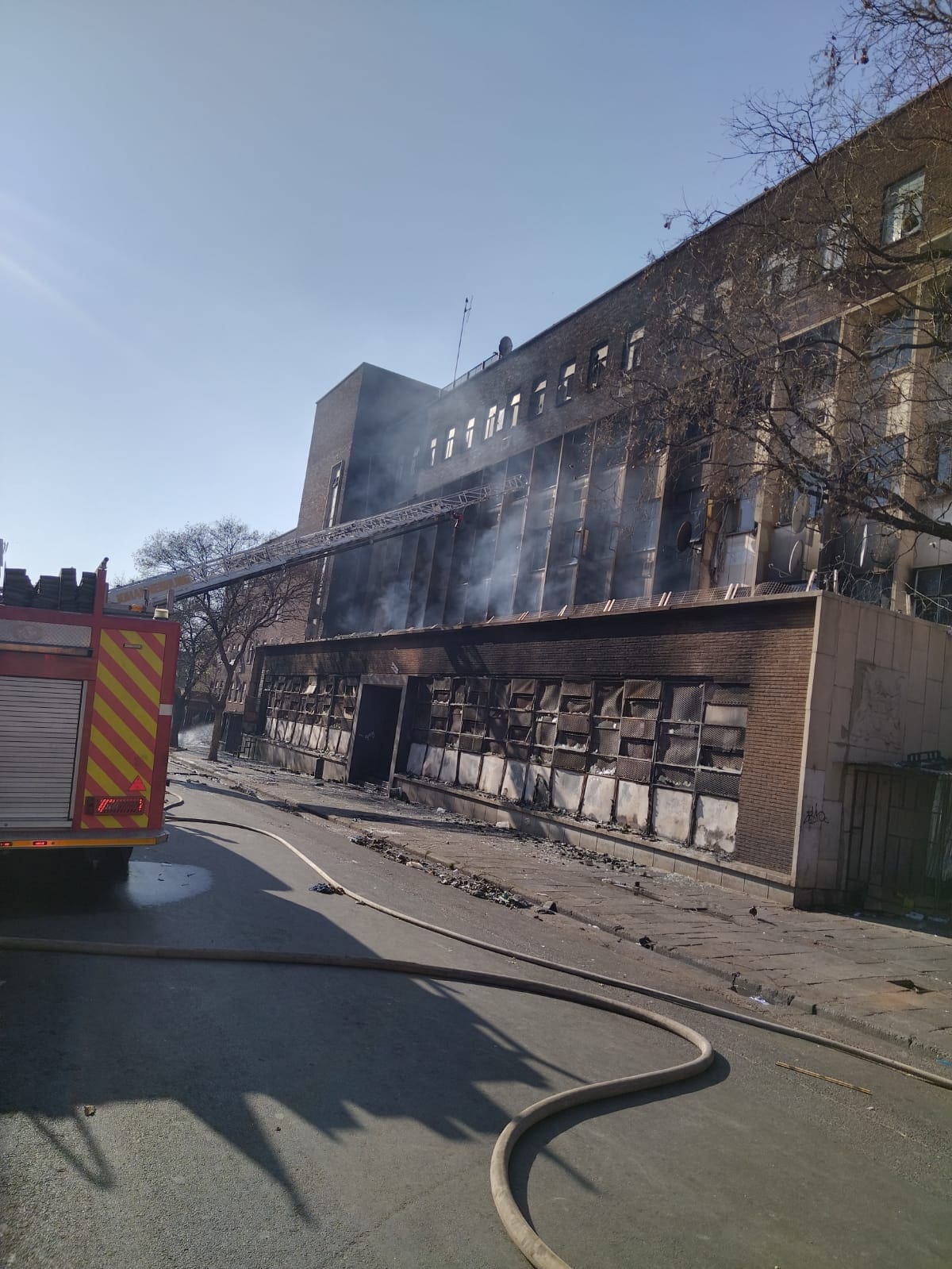 Breaking News: Joburg building fire claims 63 lives