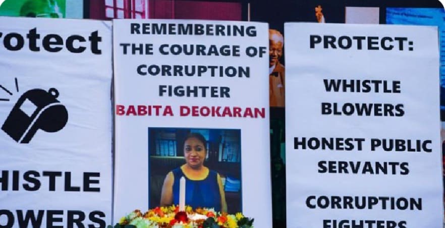 Ahmed Kathrada Foundation commemorates Babita Deokaran’s life