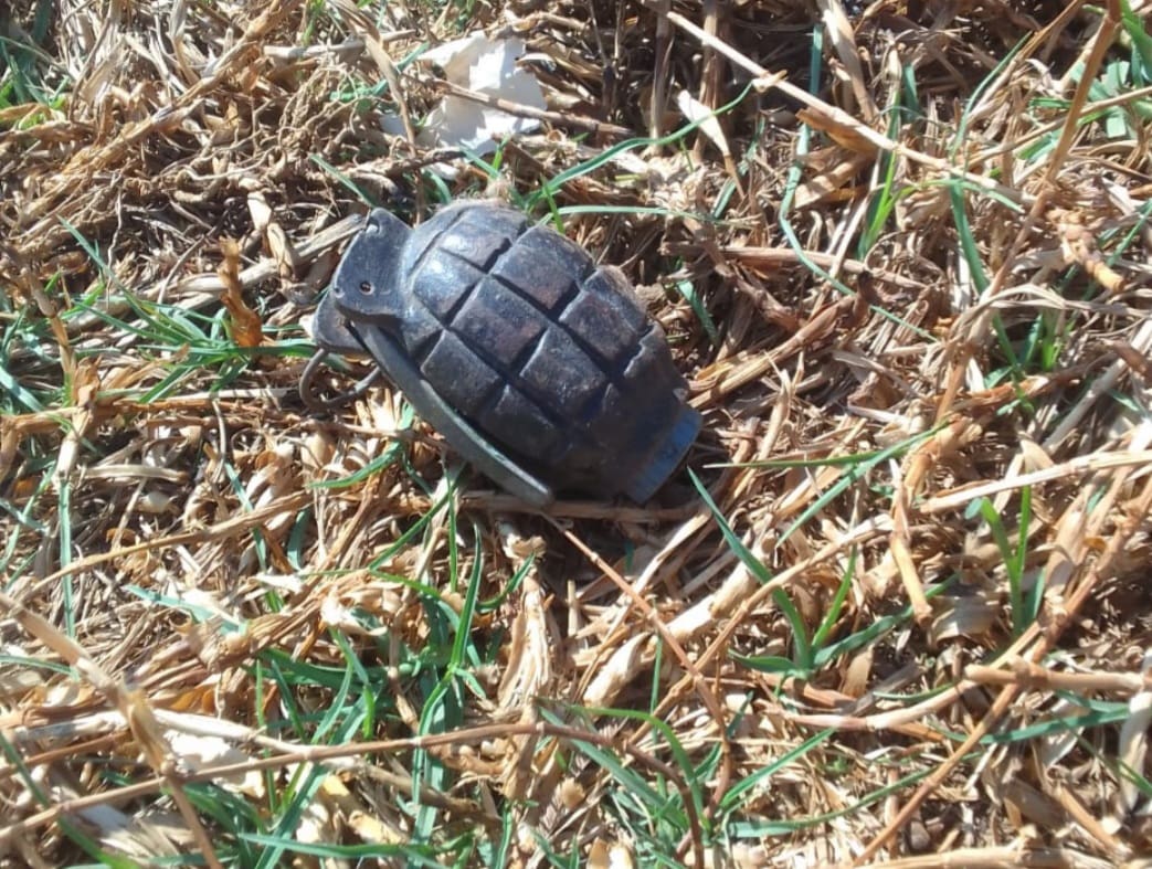 Disaster averted as Lenasia South CPF and residents neutralize live grenade threat in Hospital Hills