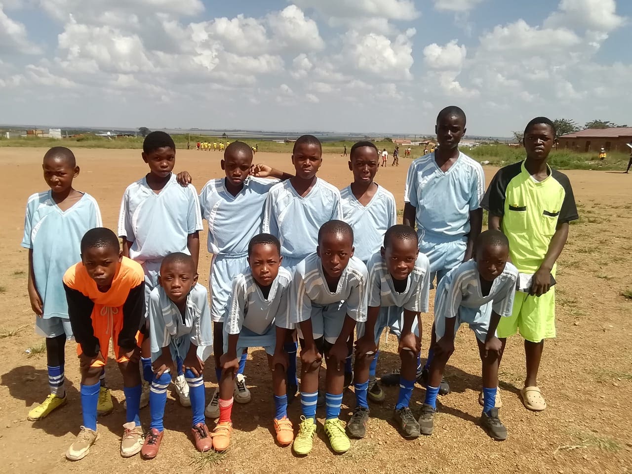 Positive Living People FC wins Human Rights Day U13 cup
