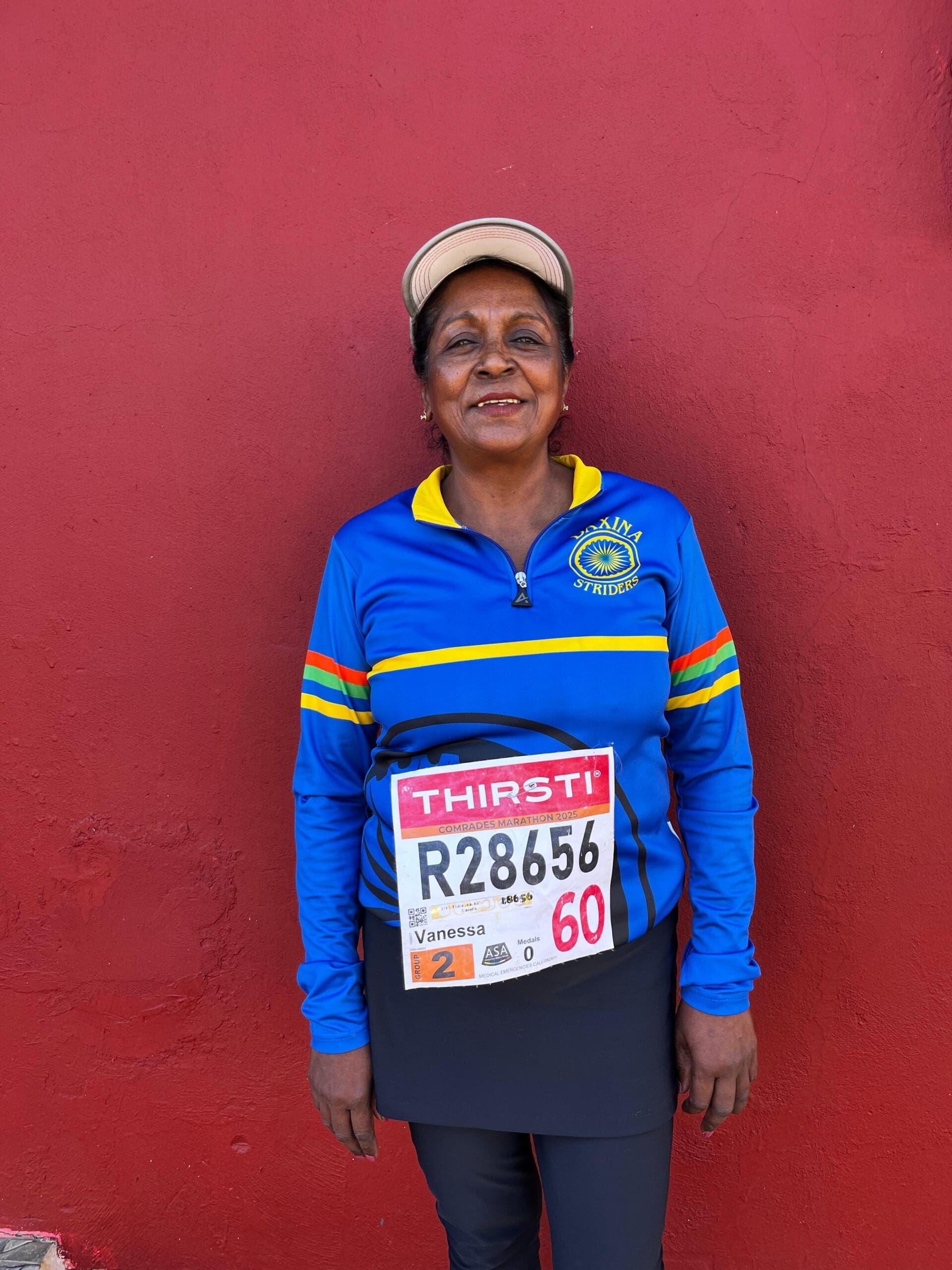 Against all odds: Injured Vanessa pushes through 80km of Comrades Marathon