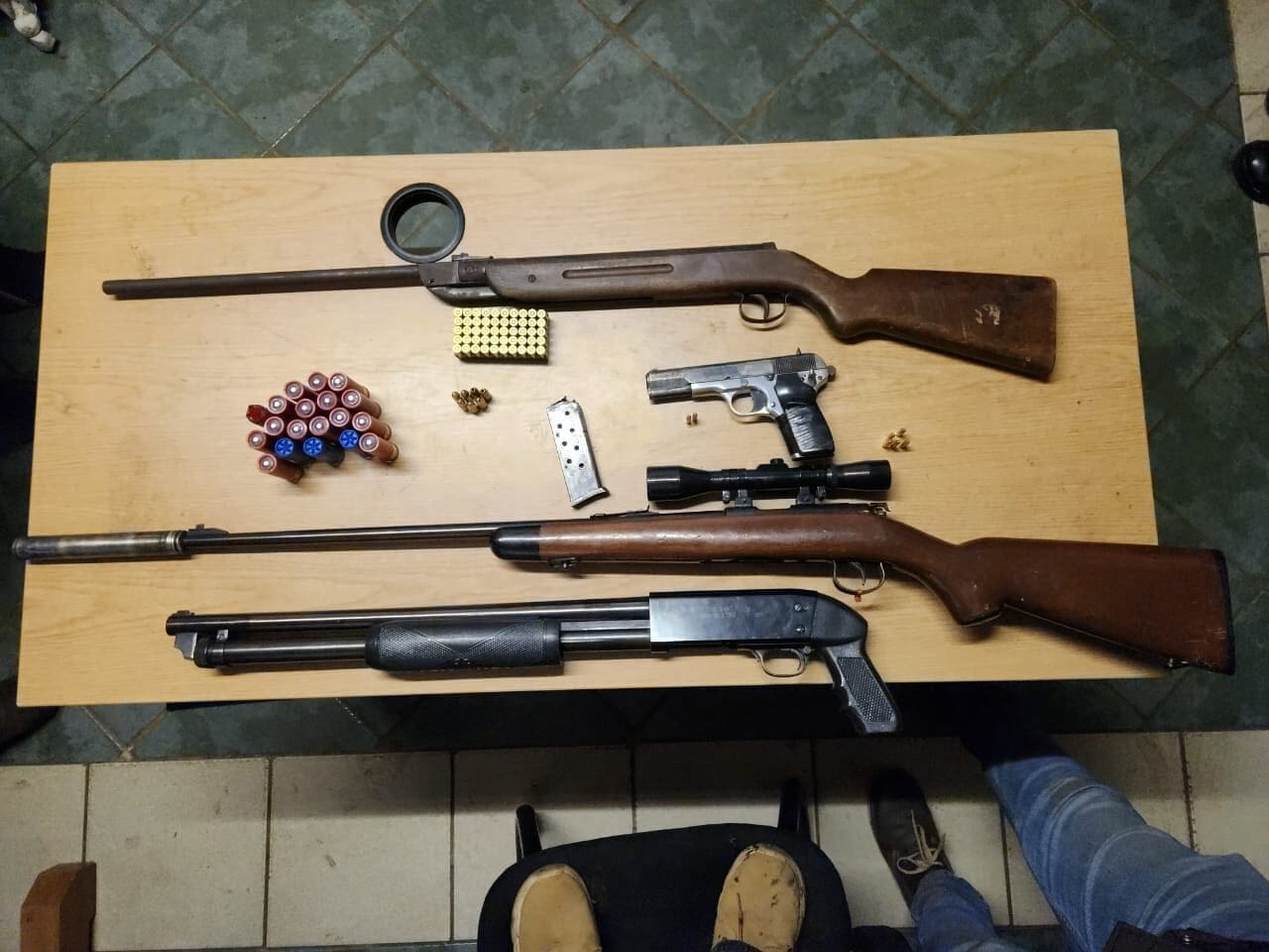 Lenasia police recover stolen firearms and arrest one suspect
