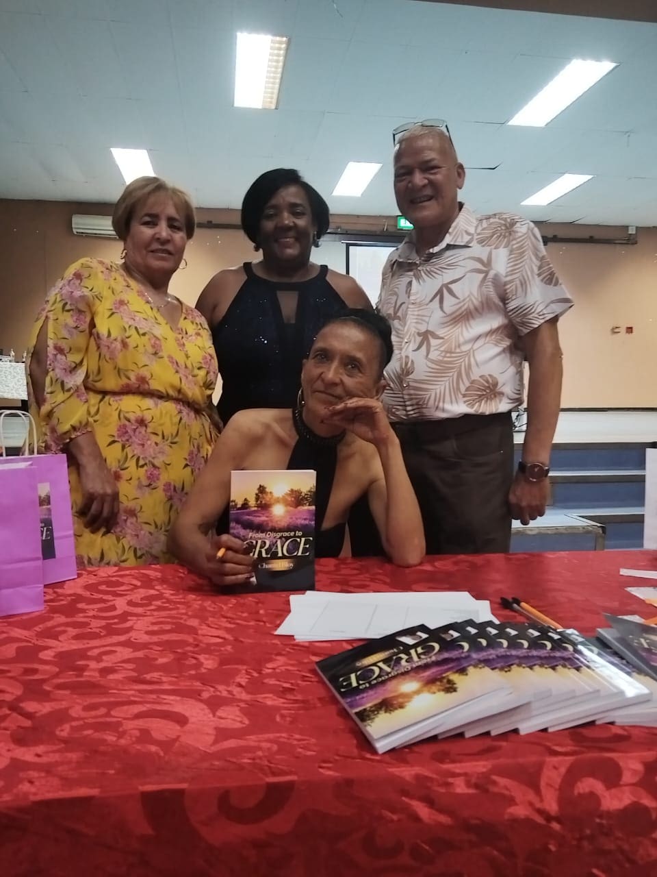 ‘From Disgrace to Grace’ author grateful for successful launch