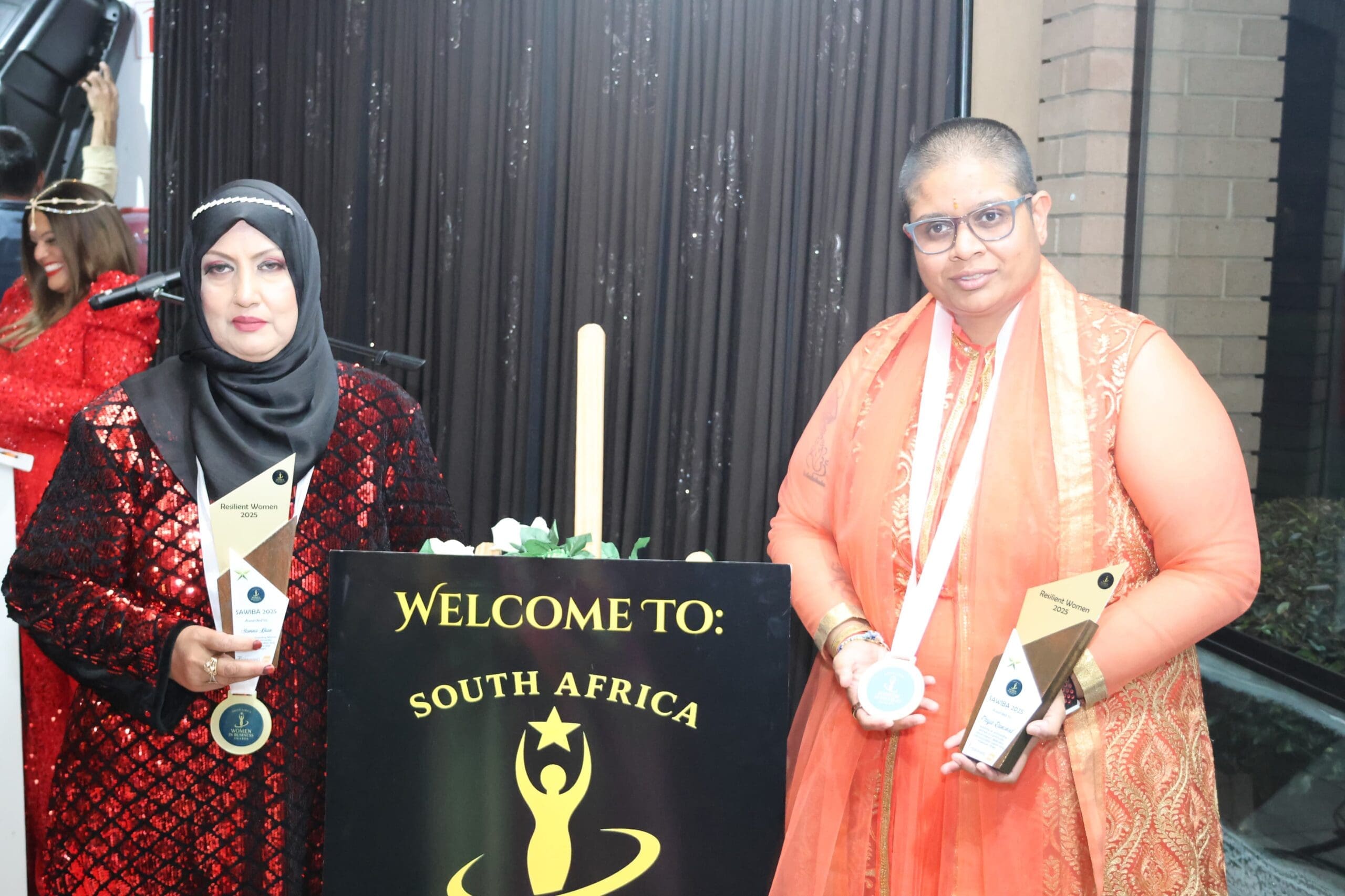 Lenasia’s Yumna Khan and Priya Ranchod honoured at SAWIBA Awards