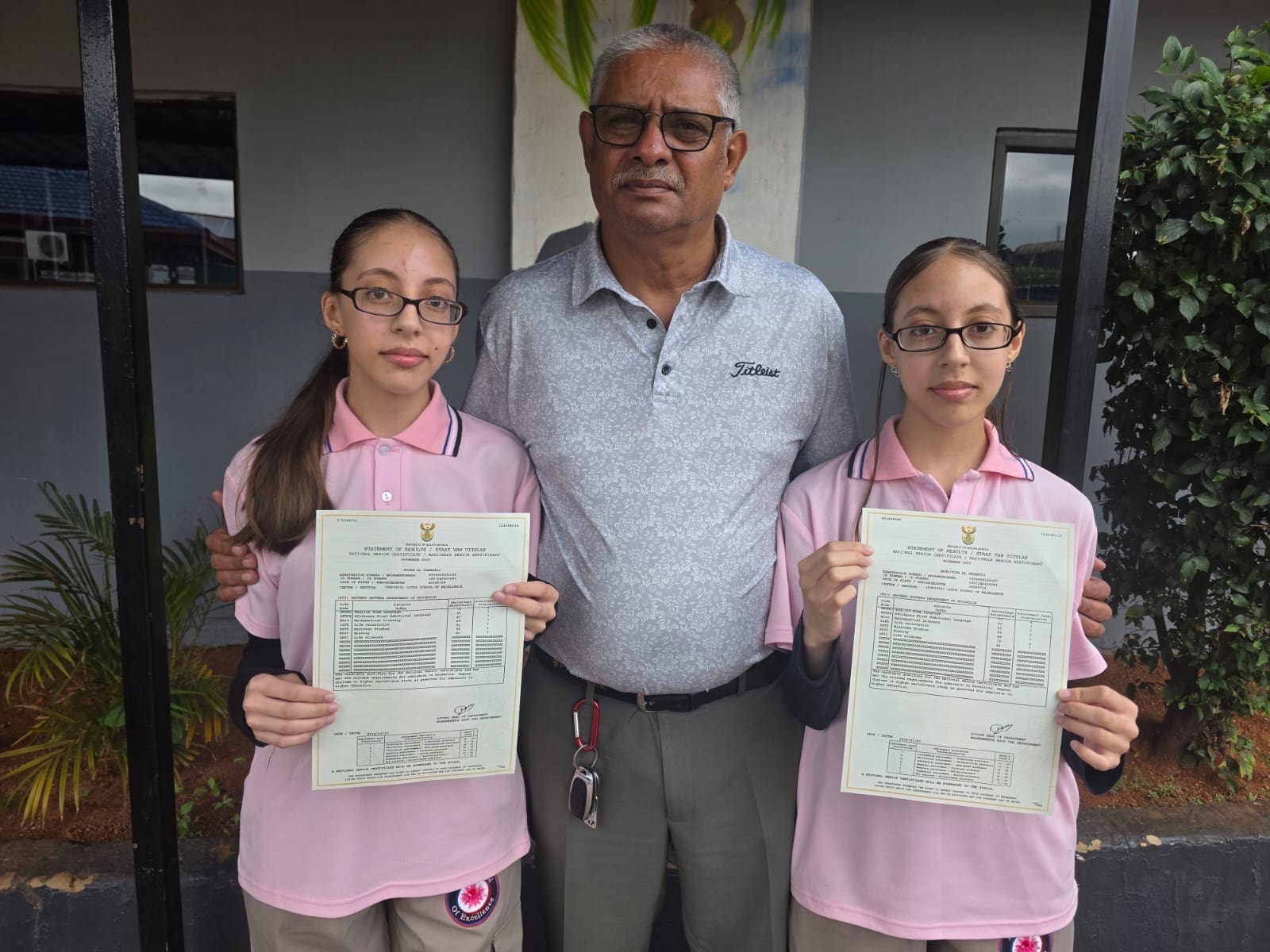 Twins ace matric at Lotus School of Excellence