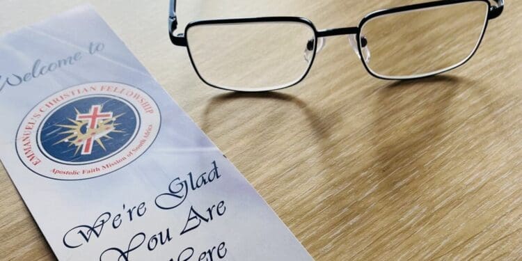 Lenasia South Church donates glasses and bings back to the community (Image: Viki Stuurman)