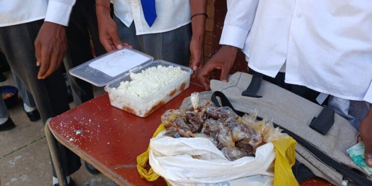 Finetown and Lenasia learners supplement school lunches with leftover cooking oil from fast-food outlets