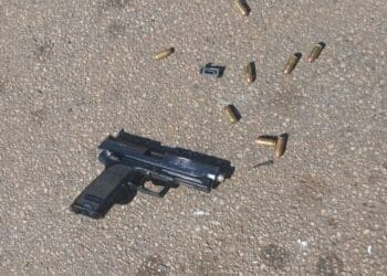 Unlicenced firearm (Image: SAPS)