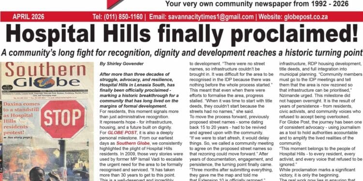 Current Issue: Globe Post End April 2026