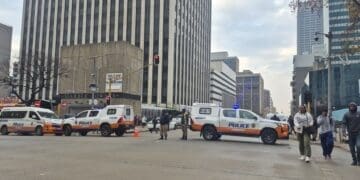 Joburg CBD lockdown during Marble Towers operation
