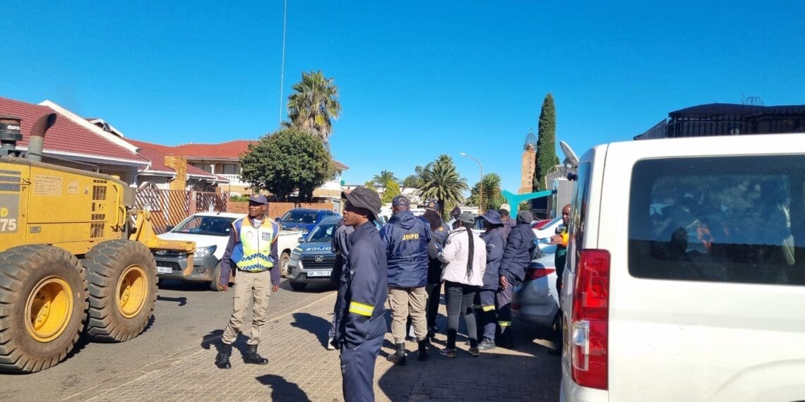 City raids Maharaj Centre in Lenasia South over illegal basement businesses