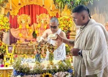 ISKCON Lenasia Marks 47 Years of Sri Sri Nitai Gaurahari in South Africa