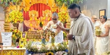 ISKCON Lenasia Marks 47 Years of Sri Sri Nitai Gaurahari in South Africa