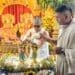 Abhishek offered to Chota Nitai Gaurahari at ISKCON Lenasia