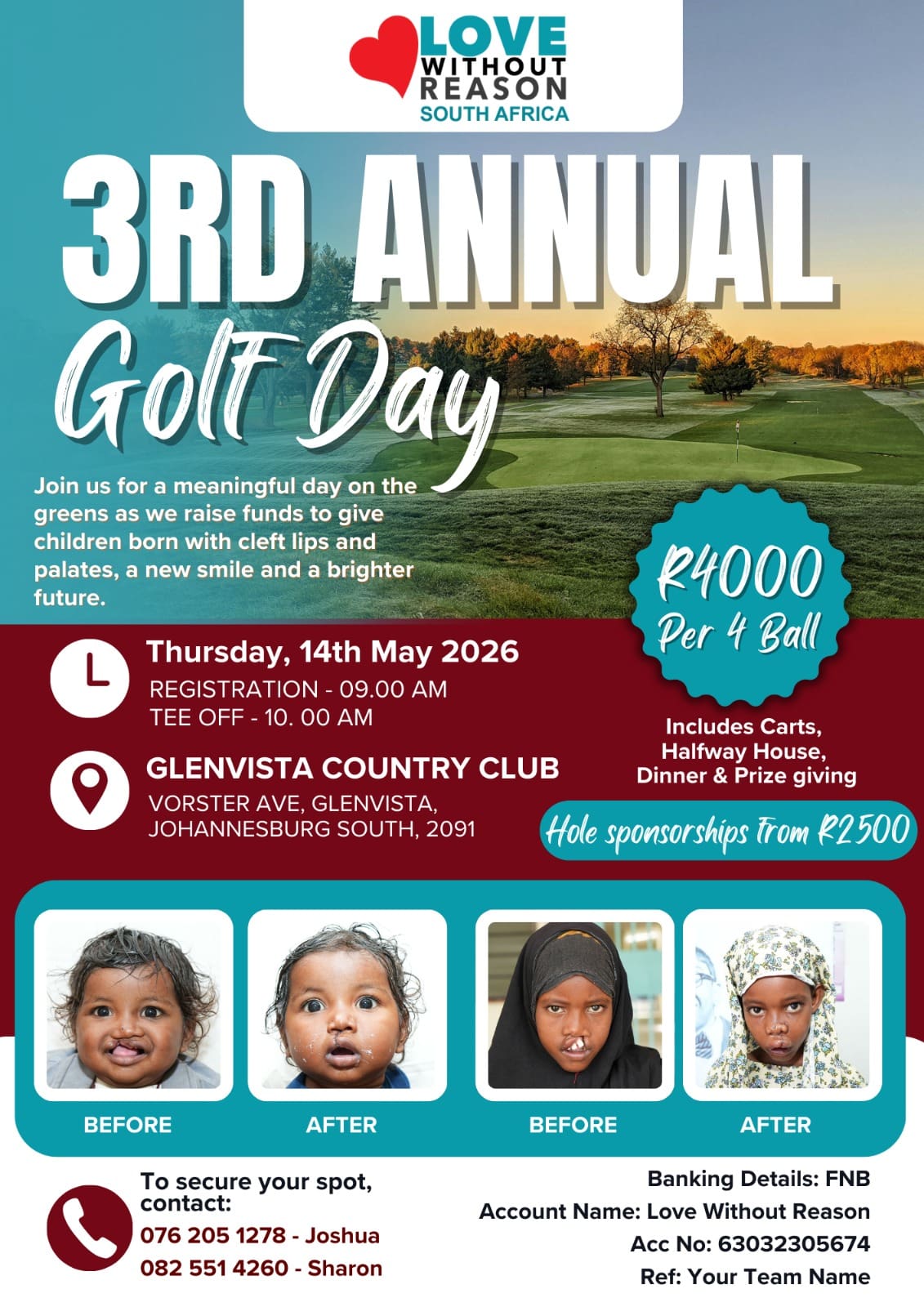 Don’t miss the Annual Golf Day