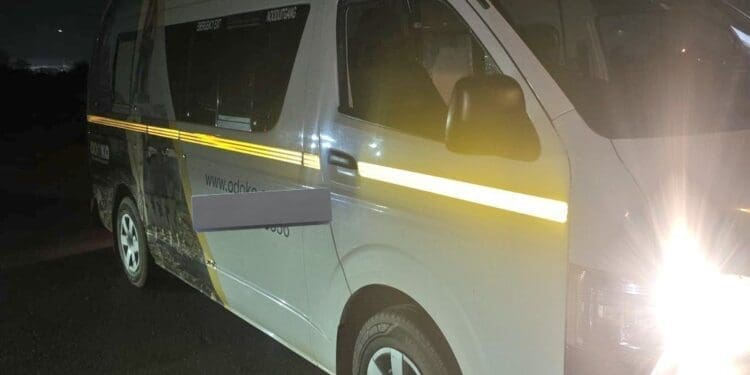 Hijacked Toyota Quantum recovered abandoned in Lenasia