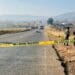 Police and emergency services at the scene on the R558 near Naren's Farm (Image: Viki Stuurman)