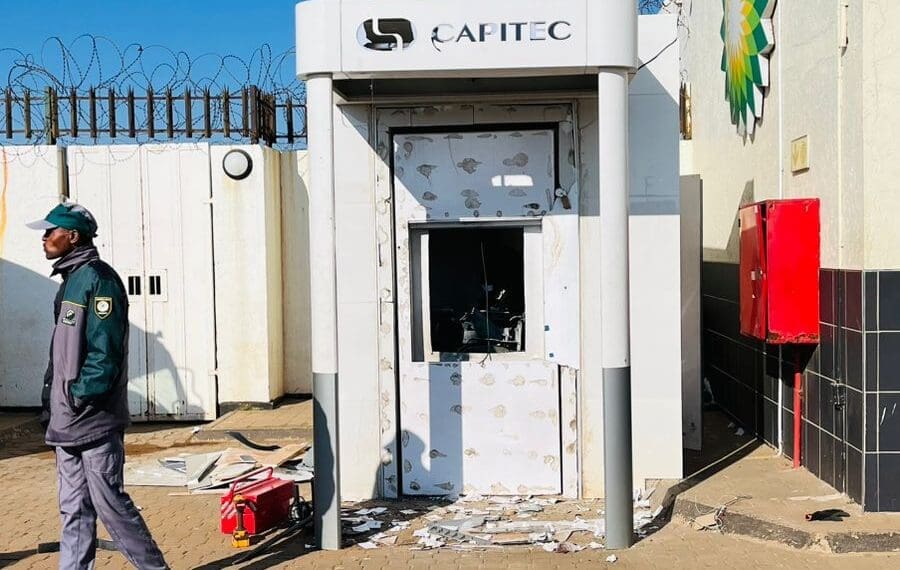 ATM bombed at Sheffield BP, SAPS confirms attempted murder investigation