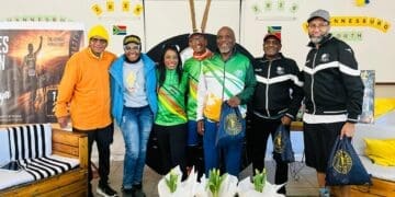 Southern running clubs unite for inspiring Comrades Marathon send-off at Daxina Primary