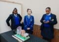 Thandolwethu Radebe (left), Taylor Norris (middle) and Phenyo Ncube (right)