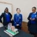 Thandolwethu Radebe (left), Taylor Norris (middle) and Phenyo Ncube (right)