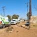 Officials at the scene near Finetown Primary School (Image: Finetown Radio Station)